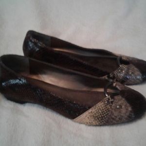 Nine West Brown  leather shoe